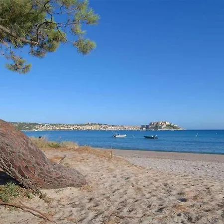 L'orangeraie Calvi Centre A 300m De La Et Du Port Parking Prive アパート カルヴィ